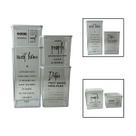 Kit 4 Potes Herméticos Organizadores de Alimentos Sabão