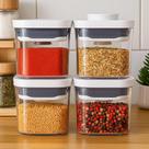Kit 4 Potes Herméticos para Alimentos Oxo POP 200ml Vedação Perfeita Original
