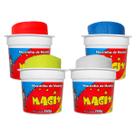 Kit 4 Potes Massa Massinha de Modelar Cores Primarias 150g