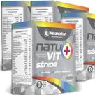 Kit 4 Potes Natuvit Sênior Natunéctar Multivitamínico Suplemento Alimentar Original Vitaminas 240 Capsulas