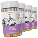 Kit 4 Potes Óleo de Alho Suplemento Alimentar Natural 100% Puro Vegetal Natunectar Total 240 Capsulas Gelatinosa 250mg Kit 4 Potes Óleo de Alho Suplemento Alimentar Natural 100% Puro Vegetal Natunectar Total 240 Capsulas Gelatinosa 250mg