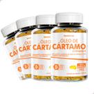 Kit 4 Potes Óleo de Cartamo Suplemento Alimentar Natural Natunectar 240 Cápsulas Gelatinosas Moles