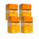 Kit 4 Potes Vitamina D 2.000UI Suplemento Alimentar Alto teor Natural 100% Puro Natunectar 240 Capsulas Kit 4 Potes Vitamina D 2.000UI Suplemento Alimentar Alto teor Natural 100% Puro Natunectar 240 Capsulas