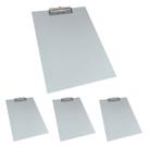 Kit 4 Pranchetas A4 MDF Com oficio prendedor Eficiente de metal Stalo