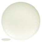 Kit 4 prato raso melamina organic (off white) florarte