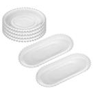 Kit 4 Pratos 20cm Pearl + 2 Travessas Pearl De Cristal - Wolff Kit 4 Pratos 20cm Pearl + 2 Travessas Pearl De Cristal - Wolff