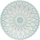 Kit 4 Pratos Fundos Donna Mandala Oxford Cerâmica 22cm