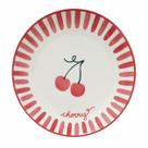 Kit 4 Pratos Rasos Estampa Cereja Cherry - 26cm Kit 4 Pratos Rasos Estampa Cereja Cherry - 26cm