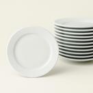 Kit 4 Pratos Sobremesa Tramontina Paola Porcelana 21 cm Kit 4 Pratos Sobremesa Tramontina Paola Porcelana 21 cm