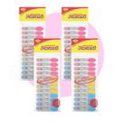 Kit 4 prendedor de roupa emborrachado 12un