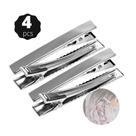 Kit 4 Presilha Prendedor De Cabelo Clips Bico De Pato Jacaré