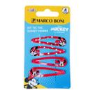 Kit 4 Presilhas De Cabelo Tic Tac Disney Minnie Marco Boni