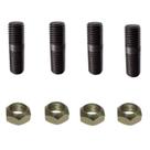 Kit 4 prisioneiros e 4 porcas