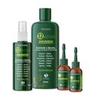 Kit 4 Produtos Hidratação Tonificante 12 Ervas Trihair