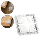 Kit 4 Protetor Borda de Mesa Canto Silicone Fácil Instalação