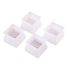 Kit 4 Protetor de Silicone Para Pés de Cadeira Mesa Moveis