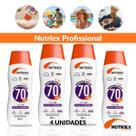 Kit 4 Protetor Solar Facil e Corporal 70 FPS Nutriex 120ml