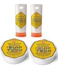 Kit 4 Protetores Solar Esportivo Incolor 5H Duração 30FPS 510g Suntech