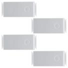Kit 4 Pulsador Minuteria 6a/250v Tramontina Cor Branco