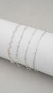 Kit 4 Pulseiras Femininas Prata 925