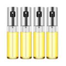 Kit 4 Pulverizadores Cozinha Azeite Vinagre Óleos Inox 100ml