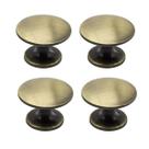 Kit 4 Puxador Ponto 24mm Antique Para Gaveta Kit 4 Puxador Ponto 24mm Antique Para Gaveta