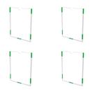 Kit 4 Quadro Display Acrílico A4, Porta Folha Sulfite Para Elevador Kit 4 Quadro Display Acrílico A4, Porta Folha Sulfite Para Elevador