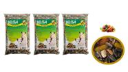 Kit 4 Rações para Hamster, Gerbil, Topolino, Rato de laboratório, Mercol / Twister 500g Belga