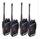 Kit 4 Radio Walk Talk Comunicador 16 Ch 12km Baofeng 777s Ht