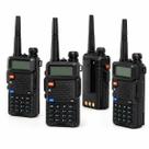 Kit 4 Rádio Walkie-Talkie Kapbom UV5R Visor Digital Completo