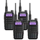 Kit 4 Radios Comunicador Baofeng UV16 Walk Talk Longo Alcance Dual Band a Prova dágua Kit 4 Radios Comunicador Baofeng UV16 Walk Talk Longo Alcance Dual Band a Prova dágua