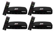 Kit 4 Receptor Bedin Sat Regional Digital Ku - Bedinsat