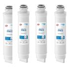 Kit 4 Refil Filtro Fpa13 Para Purificador De Água Electrolux PE10B e PE10X.