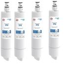 kit 4 Refil Filtro Purificador de Água FP4 Aparelhos: Consul CPC31, CPC31AB, CPC31AF, CPC30AB, CPC30AF e CPB35AB