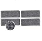 Kit 4 Refil Flat Mop Em Microfibra Pano Lavável Para Pisos
