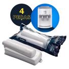 Kit 4 Refil Original Latina P355 Purificador Água Pura Saudável Kit 4 Refil Original Latina P355 Purificador Água Pura Saudável