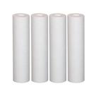 Kit 4 Refil para Filtro Caixa d'Água 9,3/4' - 25 micra Polipropileno - Luloblock
