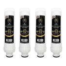 Kit 4 Refis Compativel Para Filtro Purificador Electrolux Pe10b Pe10x