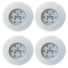 KIT 4 Refletor De Led Jacuzzi Prolite Fiber-20 9 Leds 12w