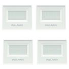 Kit 4 Refletor Holofote De Led 50w Branco Frio 6500k Branco 110/220v