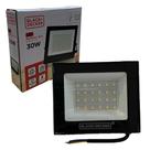 Kit 4 Refletor Holofote Eco Led 30w Branco Frio 6500K IP65 Bivolt