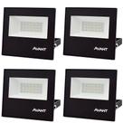 Kit 4 Refletores LED Branco Avant em Alumínio SLIM-20 Bivolt de Sobrepor 6500K - CÓD 259201375