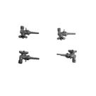 Kit 4 Registros/ Válvula Ramal Fogão Compatível Cooktop Britânia BCT4P 4B