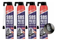 Kit 4 Reparador de Pneus Instantâneo GT Premium 400ml GT2000