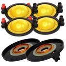 Kit 4 Reparos Driver D250x Fenólico Paralelo Corneta 8 Ohms e 2 Reparos Tweeter ST400 Completo Reforçado