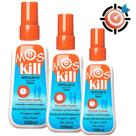 Kit 4 Repelente De Insetos Moskill Spray 100ml Para Mosquito Kit 4 Repelente De Insetos Moskill Spray 100ml Para Mosquito