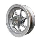 Kit 4 Roda Aro Alumínio 8" sem Rolamento 7 Raios