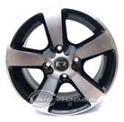 Kit 4 Rodas Aro 13x5,5 New Beetle 4x108 BD Krmai K27