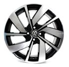 Kit 4 Rodas Aro 14 4x100 Jetta GLI Preta Diamantada Krmai S19