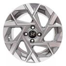 Kit 4 Rodas Aro 14x6 4x100 Hyundai HB20 2023 GD Krmai S42